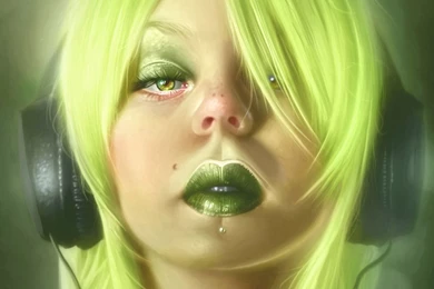 Cyberpunk City: Solstice : Gallery : Cyberpunk Stuff: Green Eye DJ ...