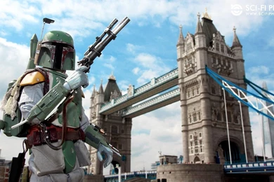 Boba Fett In London: Tower Bridge – Wallpapers