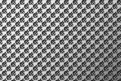 Apple Pattern Silver