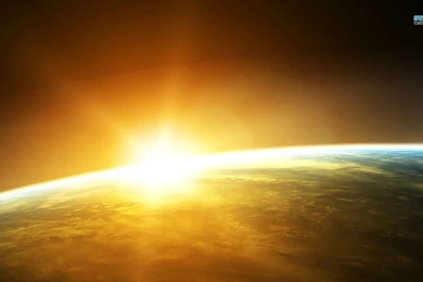 Sunrise From Space Wallpapers   Space Wallpapers