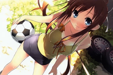 1280x1024 Anime Soccer Girl Wallpapers
