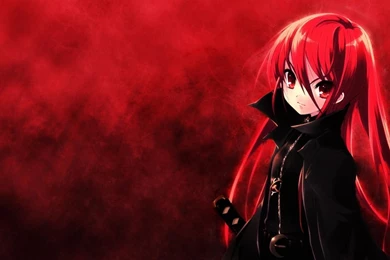 Red Anime Girl Wallpapers