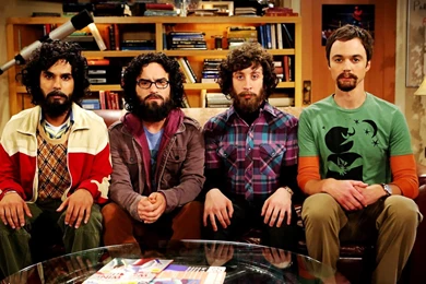 Big Bang Theory Funny Beards HD Wallpapers   Cool Wallpapers