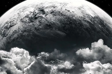 TAP AND GET THE FREE APP! Art Creative Black White Moon Space ...