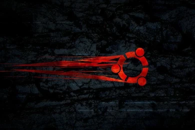 Download Flaming Ubuntu Logo Wallpapers For Sony Ericsson Xperia X10