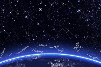 Xmas Night Is For Sky Hd Wallpapers   (