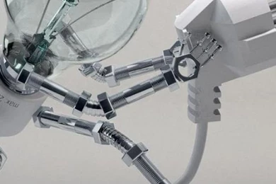 3d Bulb iPhone 5 Wallpapers