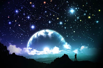 Bright Night Sky Wallpapers