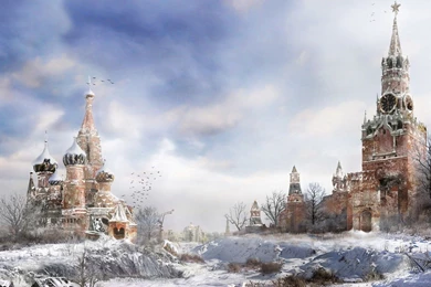 Download Wallpapers 1920x1080 Metro 2033, Moscow, Winter, Cold Full ...