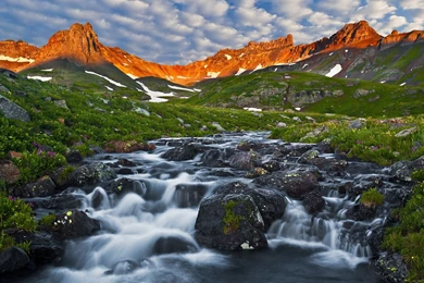 Ice Lake Basin At Dawn, San Juan Mountains, Colorado   Desktop ...