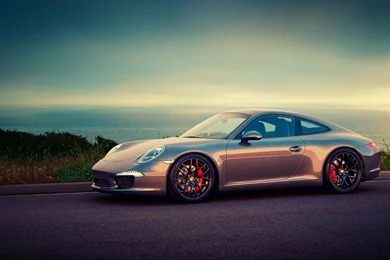 Download Wallpapers 1920x1080 Porsche, Beautiful, Asphalt, Sunset ...