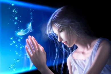 Beautiful Melancholy Fantasy Girl < Fantasy < Gallery < Desktop ...