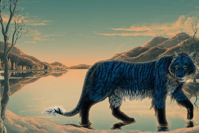 Fantasy Wildlife Abstract Animal Creative Design Art HD Wallpapers ...