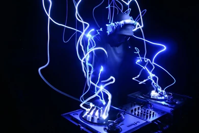 2560x1440 DJ Neon Lights Wallpapers
