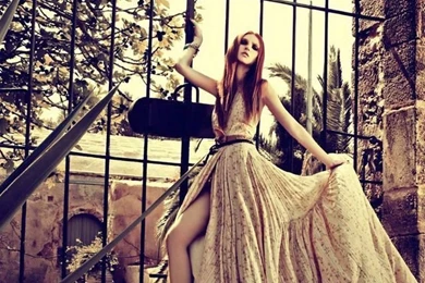 Vintage Girl iPhone 4s Wallpapers Download