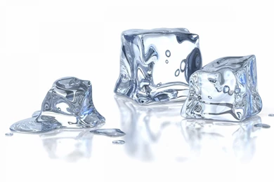 Download Wallpapers Ice Cubes. Isolated On White (1920 X 1080 HDTV ...