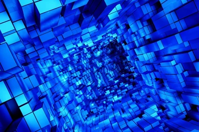 Download Abstract Cubes Blue HD Wallpapers Free HD Wallpapers