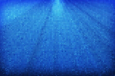 Full HD Wallpapers + Backgrounds, Underwater, Bubbles, Squares, Blue