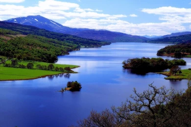 Queens View, Loch Tummel, Scotland Computer Wallpapers, Desktop ...