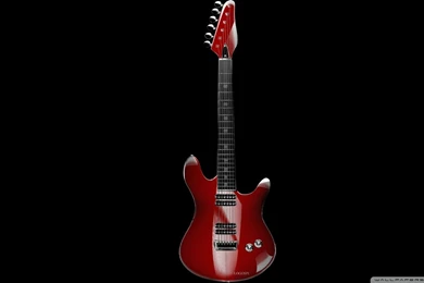 Red Guitar Wallpapers