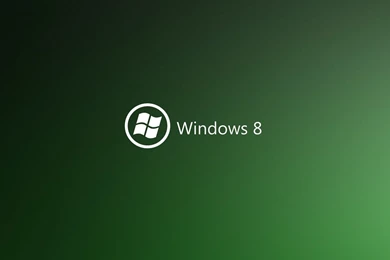 1366x768 Windows 8 Green Wallpapers