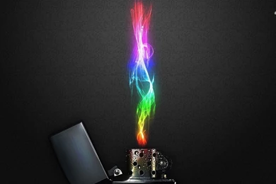 Colorful Flame Wallpapers   Digital Art Wallpapers