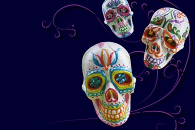 3d Sugar Skulls Wallpapers By Myrcury Art On DeviantArt