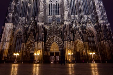 Download Wallpapers 1920x1080 Gothic, Night, City, Style ...