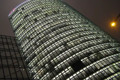 Other: Night Berlin Potzdamer Platz Buildings Architecture ...