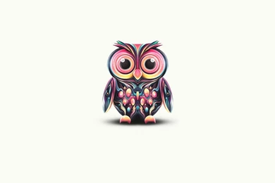 Cartoons Abstract Birds Owls Anime Simple Backgrounds Widescreen ...
