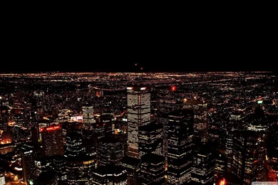 Cityscape Night HD Desktop Wallpapers : Widescreen : High ...