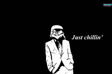 Just Chillin' Stormtrooper Wallpapers   Funny Wallpapers