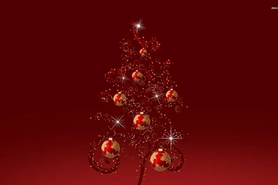 Sparkling Christmas Tree Wallpapers   Holiday Wallpapers