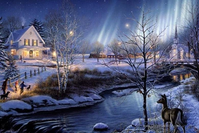 Quality Christmas Wallpapers Free   (