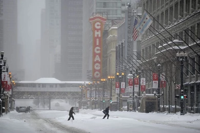 1440x900 Chicago Illinois Winter Wallpapers
