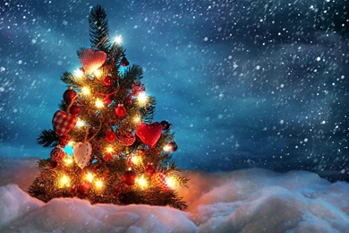 Christmas Tree Desktop Wallpapers