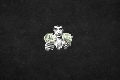 Download Wallpapers 1920x1080 Scarface, Al Pacino, Drawing Full HD ...