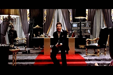 SCARFACE Crime Drama Movie Film Battle Weapon Gun Dark Wallpapers ...