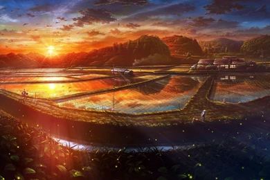 Fantastic Anime Scenery Wallpapers