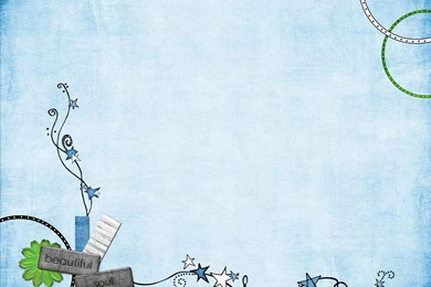 Free Beautiful Soul Light Blue Swirl Backgrounds For PowerPoint ...