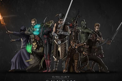 1280x1024 The Khajiit, Nord, Skyrim, Imperials, The Elder Scrolls ...