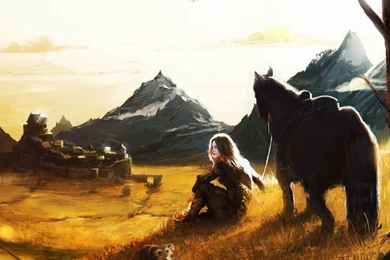 1280x1024 Skyrim Artwork Wallpapers