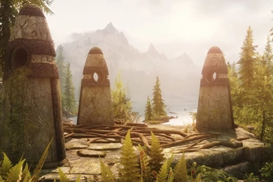 Download 1280x1024 Skyrim Three Stones Wallpapers