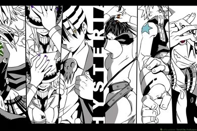 Group Striped Photo   Soul Eater Wallpapers