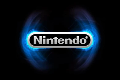 Nintendo Blue Logo Brand Hd Wallpapers   (