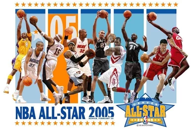 NBA Superstars & NBA All Star Game Starters 1024x768 NO.22 Desktop ...