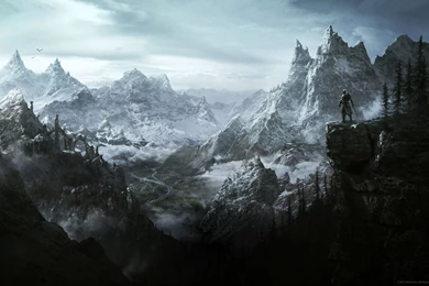 Skyrim Landscape Wallpapers