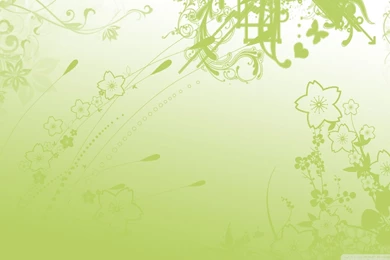 Green Flower Backgrounds