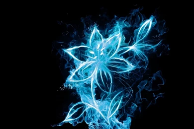1920x1080 Abstract Light Blue Flower Desktop PC And Mac Wallpapers