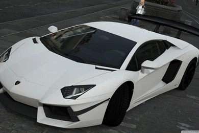 Lamborghini Aventador White Wallpapers Hd   1929972